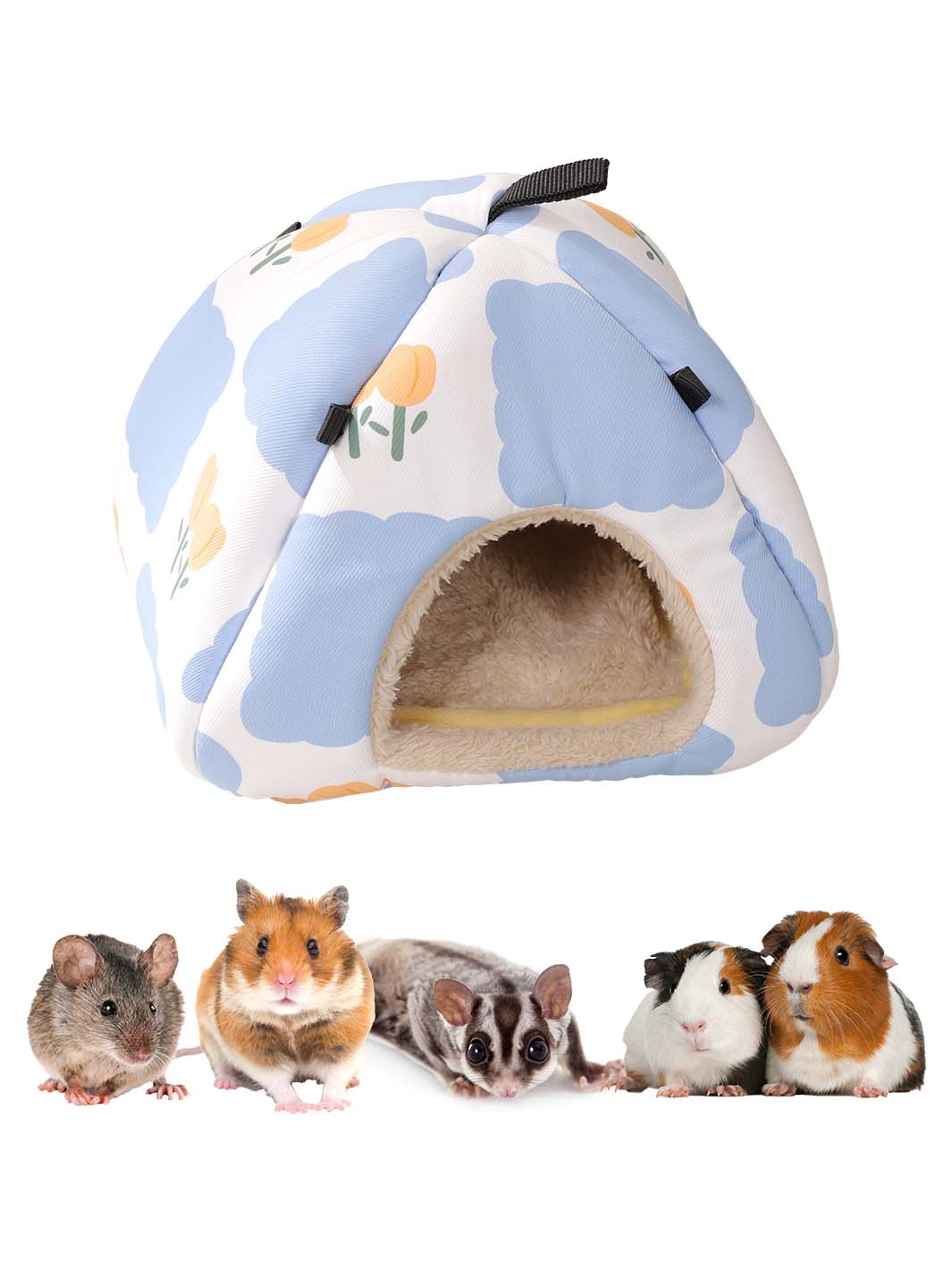 Mongolian Tent Style Plush Small Pet House