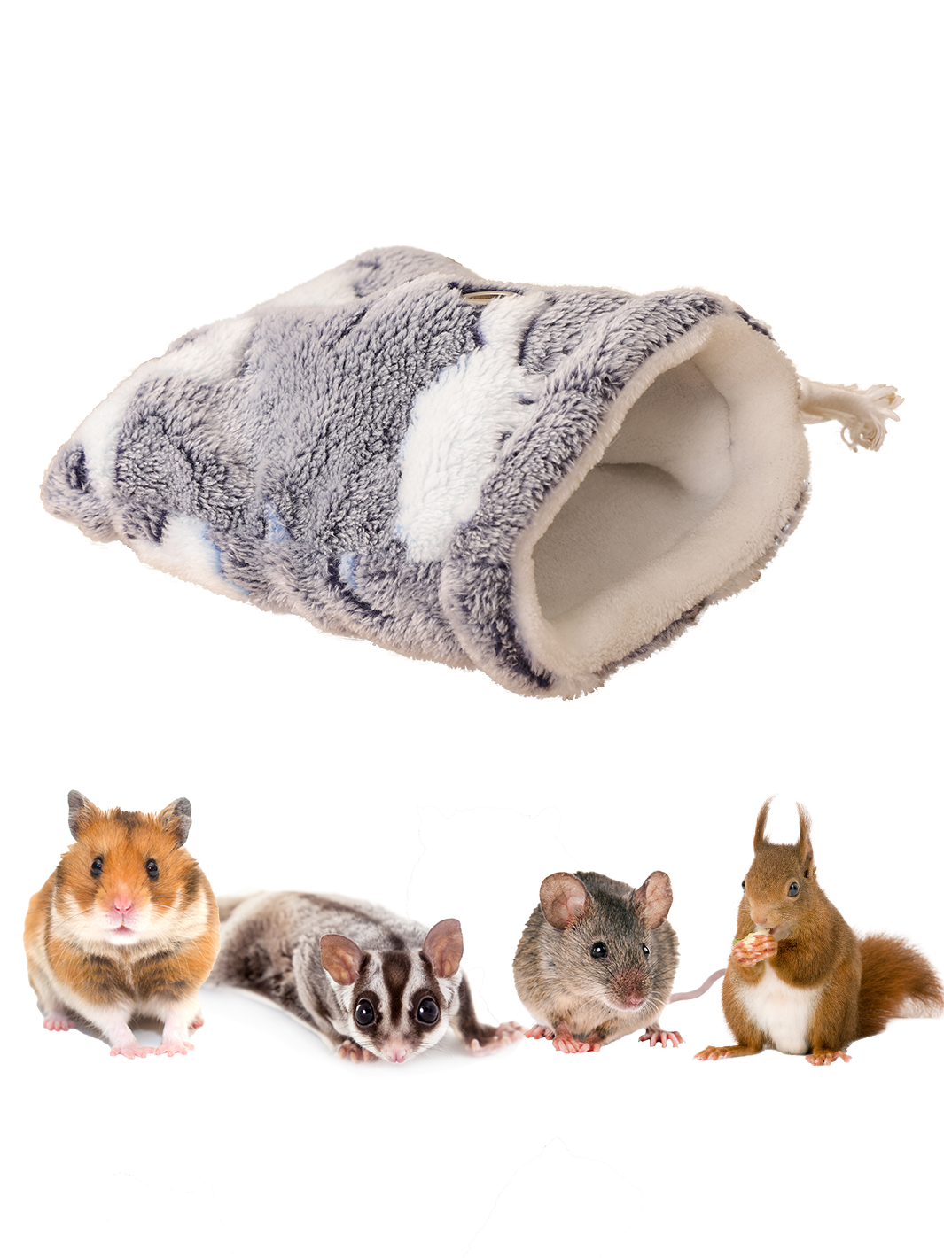 Portable Enriched Life Cozy Cave Small Pet Hideout