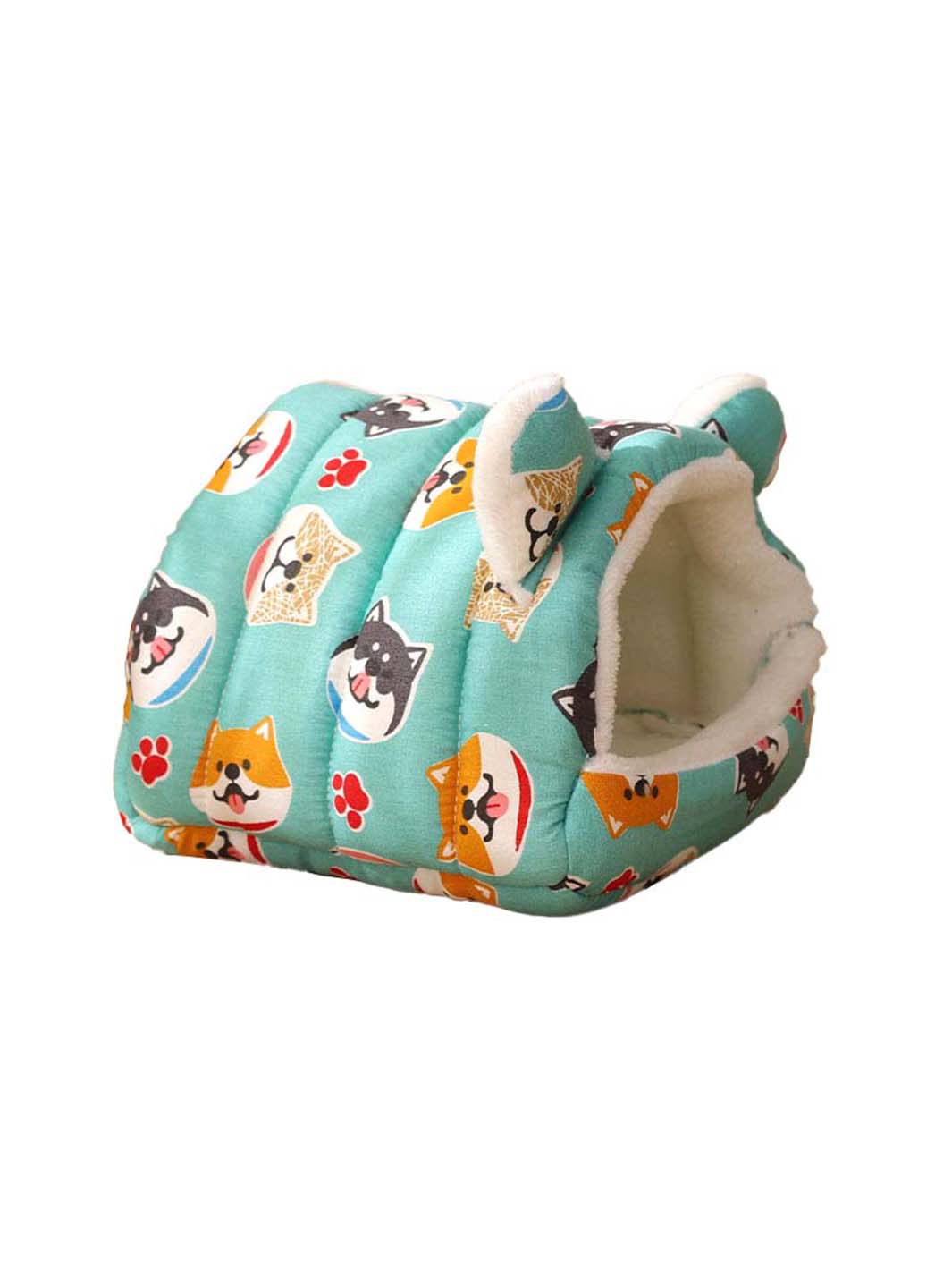 Fleece Cartoon Pattern Pet Hideout