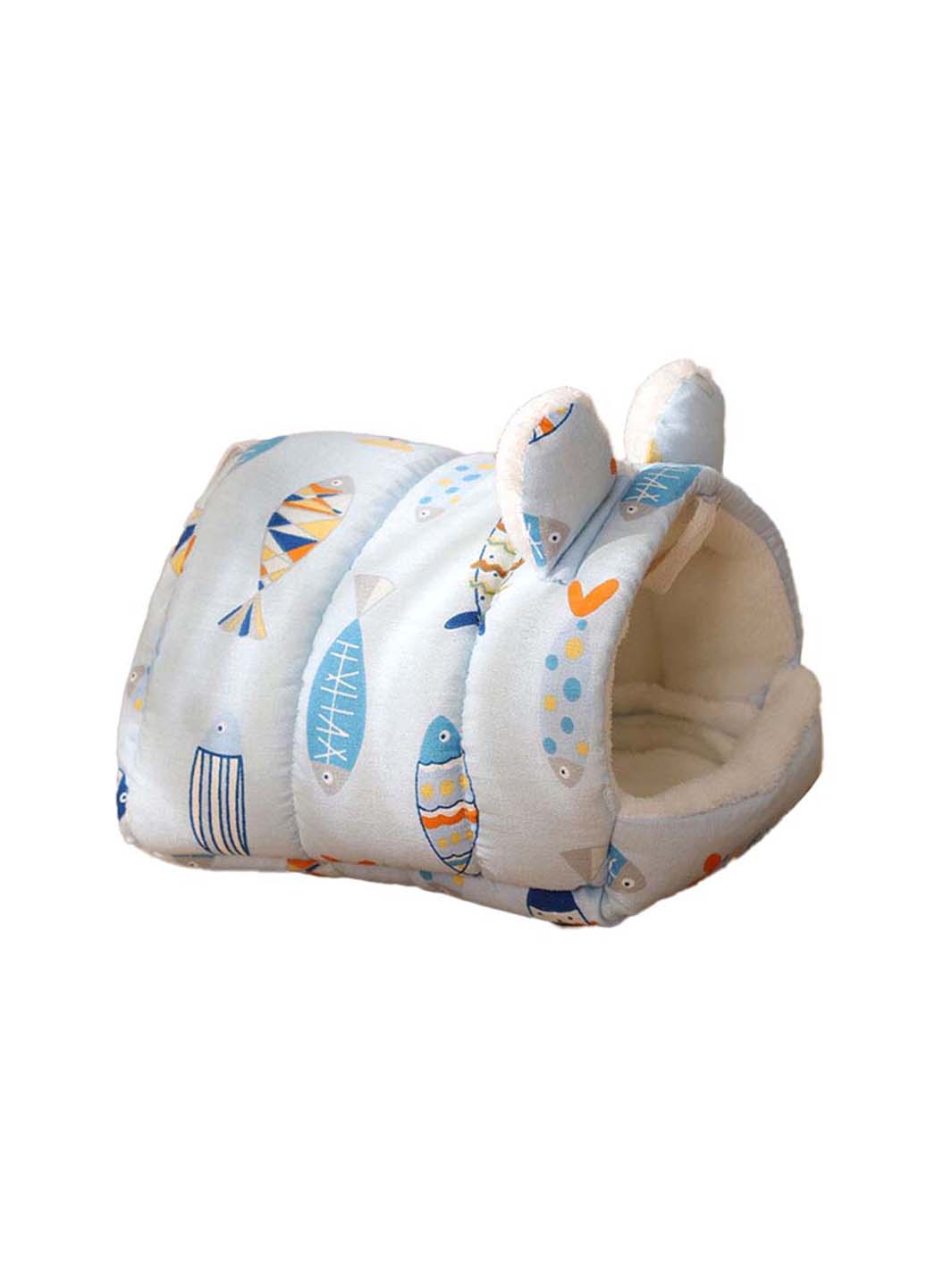 Fleece Cartoon Pattern Pet Hideout