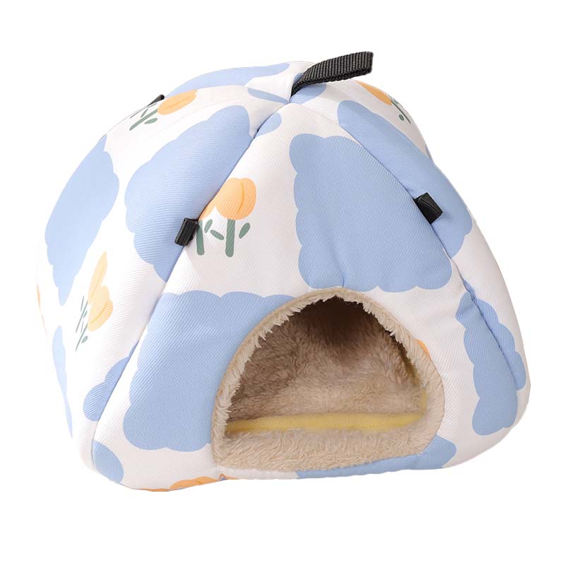 Mongolian Tent Style Plush Small Pet House