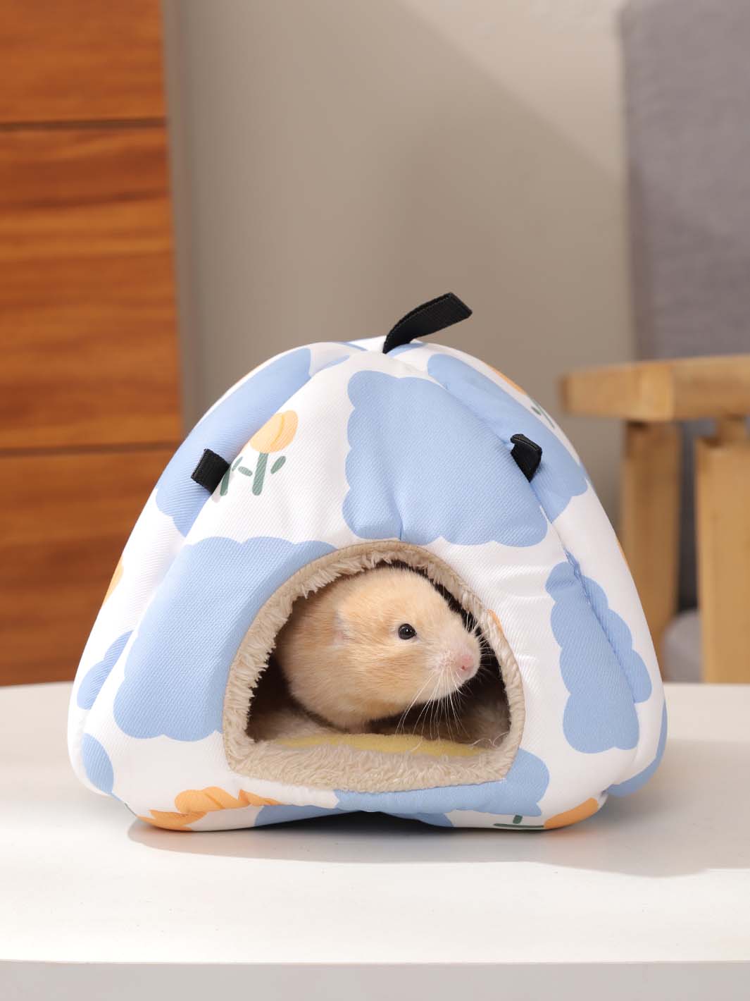 Mongolian Tent Style Plush Small Pet House