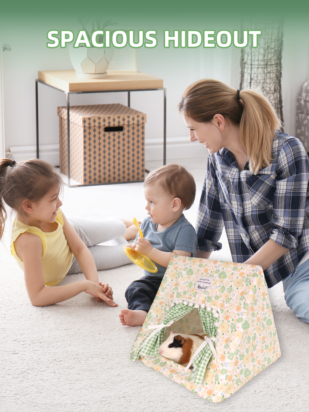 Small Pet Triangle Tent Style Hideout